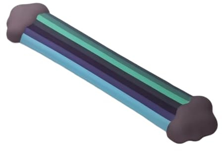 Musmatta Tangentbord Handledsstöd Memory Foam Silikon for stationär kontorsdator Laptop(Khaki)
