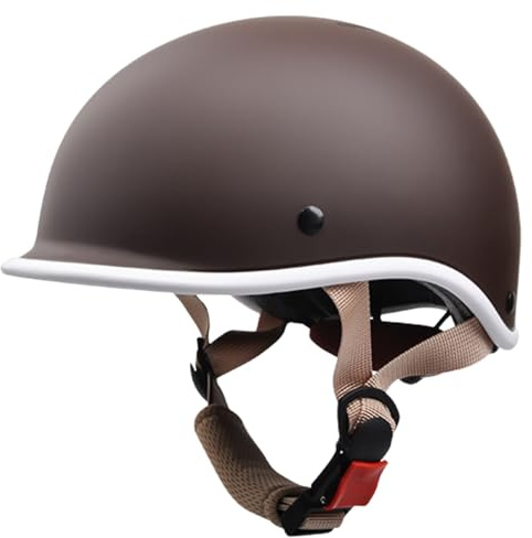 Casco Jet para Moto Infantil, Casco De Scooter Infantil, Casco Abierto para Moto Infantil De 3 A 12 Años, Homologado Según La Norma ECE 22.06 D,48-53cm