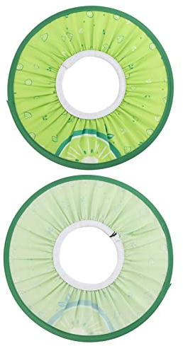 Phefop Cuffia da Doccia Elastica per Bambini in Tessuto Morbido e Impermeabile per Shampoo, Protegge Occhi e Orecchie, Perfetta per il Bagno e lo Shampoo, Ideale per Bambini e Neonati (GREEN)
