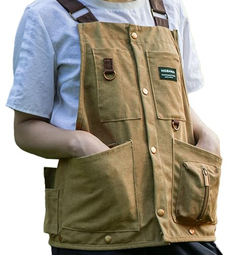 Generico Gilet da campeggio - Gilet da esterno con tasche, regolabile