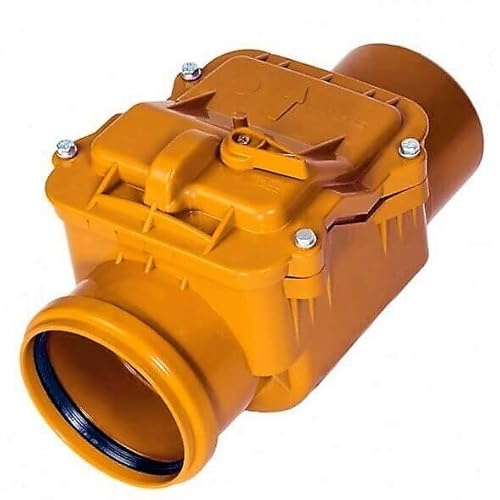 Chiusura antiritorno Ø DN 110 con blocco Orange MDtechnic
