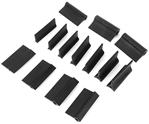 14Pcs Sanding Block Rubber, Sanding Block Contour Sanding Grips Sandpaper Mat Flexible Contour Polishing Pad Woodworking Tools
