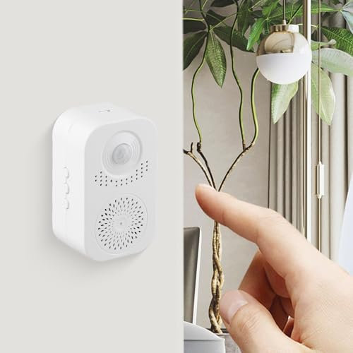 Welcome Doorbell, Audio Welcome Doorbell With Infrared Motion Sensor, 120-degree Viewing Angle, For Shop Audio Voice Reminder