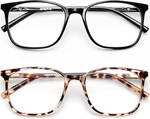 Gaoye Ultralight Blue Light Glasses for Women - Computer Protection Glasses for All Day Comfort - Anti UV Glare & Eyestrain