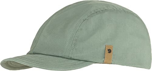 Fjallraven, Abisko Pack Cap, Kappe Mit Visor, Patina Grün, 1 Size, Unisex-Erwachsener, Patina Grün., Einheitsgröße