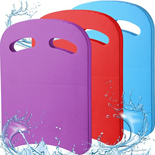 Sosation Swimming Kickboard Kids Swimming Training Kickboard Pool Swim Board for Kids Swimming Beginner Exercise (Blue, Red, Purple)