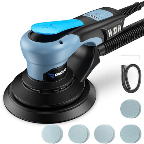 5.0MM Electric Random Orbital Sander Brushless Motor Low Vibration for Wood