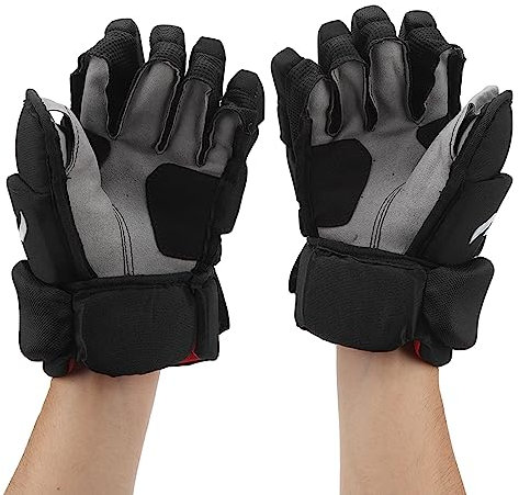 equlup Kinder Jugend Street Hockey Handschuhe Junior Hockey Handschuhe Rollhockey Handschuh Street Hockey Ausrüstung (25.4cm / 10in)