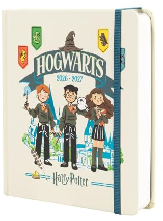 Grupo Erik | Agenda Scolaire 2026 2027 Harry Potter - 1 Jour par Page | Agenda Enfant 2026 2027, Fourniture Scolaire Harry Potter