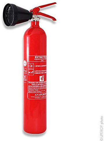Anaf - Extincteur au dioxyde de carbone (CO2) 2kg (CS2-A)