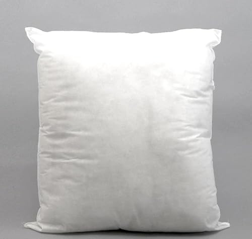 Willows Direct Hollowfibre Filled Soft & Comfortable, Durable Cushion Pads Fillers Inner Inserts Scatters Square 12 x 12 (30 x 30cm) Sponge Clean - single piece