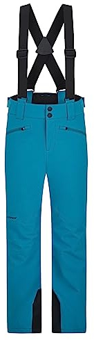 Ziener Kinder AXI Ski-Hose Schnee-Hose | wasserdicht Winddicht warm, Teal Crystal, 140