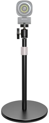 Generisch Nearstream Portable Desktop Mikrofon Ständer, Upgrade Einstellbare Tisch Webcam Ständer, 360° drehbarer Schreibtisch Ständer, Kompatibel VM33/VM46/AM10U/AM10B&Andere Geräte mit 1/4 Gewinde