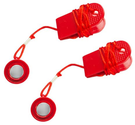 IKOPFLN Laufband Sicherheitsschlüssel, Universal Laufband Magnet Sicherheitsschloss Fitness Kit für alle, Proform, Sole, Weslo, Weider, Epic, Freemotion und Healthrider Laufbänder