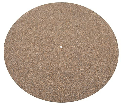 Turntable Slip Mat Rubber Cork Vinyl Record Player Slipmat Turntable Platter Mat Turntable Slipmat Pad für alle LP-Vinyl-Plattenspieler