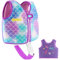 OSHYLE Kinder Schwimmweste - Jungen Mädchen Neopren Schwimmen Jacke Kleinkind Schwimmen Floating Neopren Schwimmweste für 1–9 Jahre (S(1-3), Mermaids)