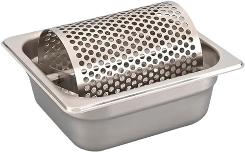 EYEZER Rouleau à Beurre en Acier Inoxydable/Rouleau épandeur de Beurre Portable/Distributeur de Beurre fondu pour Fromage de Restaurant en Plein air