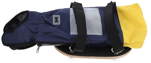 GETAJGHSD Scooter per Animali Domestici Ruote Robuste e Supporto Regolabile, Carrello per Cani Disabili per Passeggiate all'Aperto e Trasporto Facile