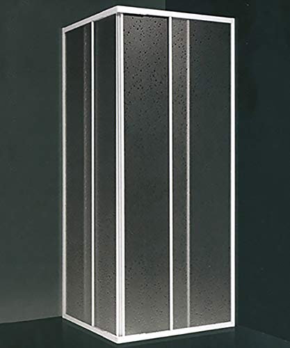 Arredobagnoecucine Box doccia angolare, misura cm.80x80 (riducibile da cm.68 a cm.80)