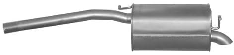 IZAWIT 23.081 Endschalldämpfer Endtopf Hinten 1250mm