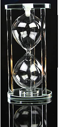 KELIXI l'horloge à Sable Vide est utilisée pour Les Cadeaux de Mariage Cadeau Cadeau Cadeau rituel sablier minuteur, Bricolage Peut remplir Le sablier rituel créatif Unique Ornement de Jouets, B