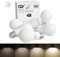 GY E27 LED Dimmbar Neutralweiss Glühbirne, 9,5W 4000K 1521 Lumen Neutralweiß Lampe, 100W Halogen Leuchtmittel ersetzt, Dimmbare Energiesparlampen, 6 stück