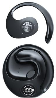 Dpofirs JR07 Sprachübersetzer-Ohrhörer, 144 Sprachen, 3 Übersetzungsmodi mit APP (1 Jahr), Bluetooth 5.3 Online-Simultanübersetzung in Echtzeit, Touch-Control-Bedienung,