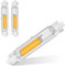 ZJZG Lampadina LED R7S 78mm Dimmerabile, 20W R7S LED 78mm Equivalenti a 200W Lampada Alogene, Bianca Calda 3000K 2000LM, Nessun Sfarfallio, Illuminazione Fascio 360°, 2 Pezzi