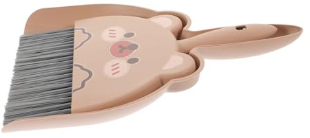 LRXIYODE Mini Broom and Dustpan Set Compact Table Sweeper for Car Air Vents Office Desk Kitchen Cleaning Tool with Wear-Resistant Bristles Lightweight and Easy to Store for Precise Detail