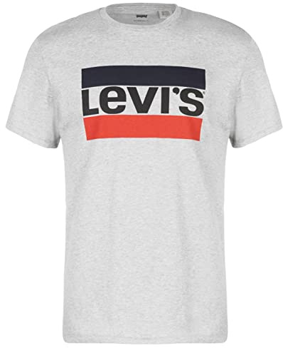 Levi's Sportswear Logo Graphic Camiseta Hombre, Grey, XXL