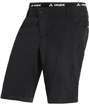 VAUDE Men's Ledro Shorts, Shorts für den Radsport, Black/Black, M