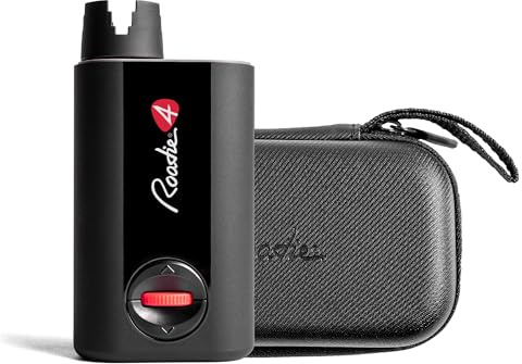 Roadie 4 Automatic Guitar Tuner with Protective Hard Case | Fast & Precise Auto Tuning, Built-in Metronome & String Winder, For Acoustic, Electric, 12-String Guitars, Banjo, Mandolin