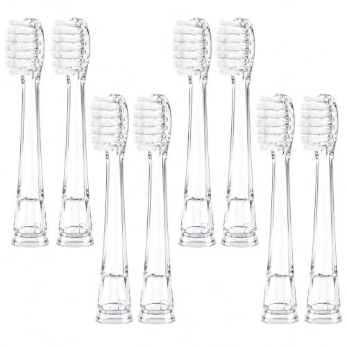 8PCS Tete Brosse A Dent Enfant, Lot De 5 Têtes De Rechange Douces Pour Brosse À Dents Électrique, Compatible Pour Enfants De 1 À 6 Ans, Hygiène Et Sécurité Pour Bebe Et Enfant
