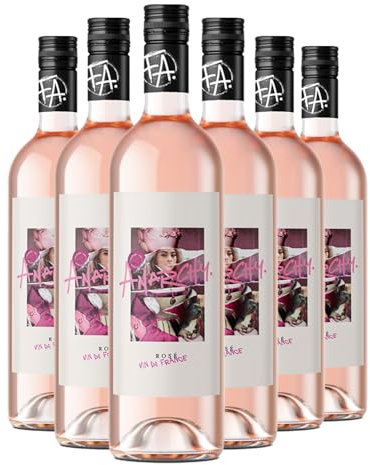 Anarchy 12% ABV French Rosé Wine | Fruity Crisp Refreshing Rosé | 6 x 75cl Bottle