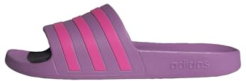 adidas Women's Adilette Aqua Slides Preloved Purple/Lucid Pink/Preloved Purple 7 UK 40.5 EU