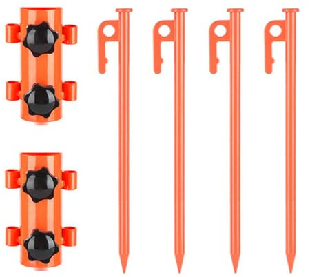 DIEKE 1Set Regulable Tent Rod Portables Tent Holder Awnings Canopies Rod Camping Rod for Camping