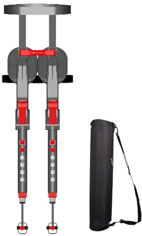 Siège portable, chaise sans chaise | Repose-jambes portable pour chaise sans chaise, portable, pliable - Tabouret de pêche extérieur invisible, siège ergonomique avec jambes portables, 3 vitesses
