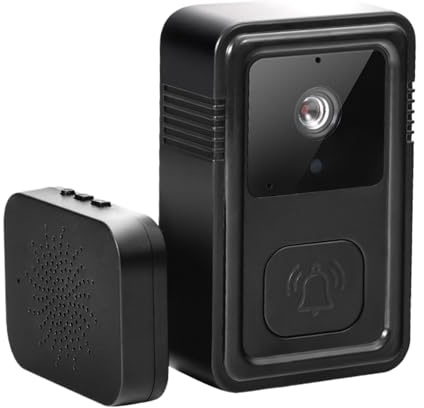 Timbre de vídeo inteligente genérico | Timbre inteligente WiFi para seguridad doméstica - Equipo de audio bidireccional de alta definición para apartamentos, casa de alquiler, tienda, almacén