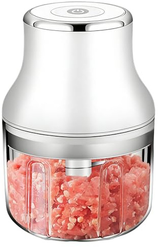 Pekoluta Tagliaverdure,Tritatore Senza Filo - Tritaglio Elettrico Ricaricabile da 250 ml | Per Cucina, Ristorante, Uso Domestico, Cottura Di Verdure, Cipolla, Formaggio E Patate