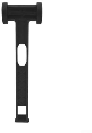 YobiLife Martillo para tienda de campaña con extractor de clavos, destornillador de estaca de plástico ligero, agarre ergonómico, plástico de ingeniería de polietileno para acampar al aire libre