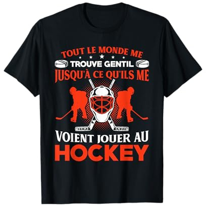 Ice Hockey Maillot Cool pour Joueur Hockey sur Glace T-Shirt