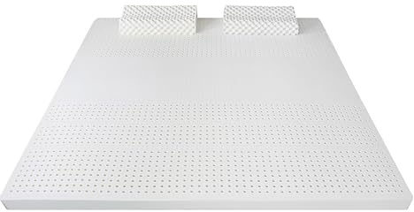 Cubierta de colchón de látex natural, Madrass av naturlatex 7 Zone Support Honeycomb 2,5-10cm Olika storlekar