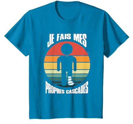 Je Fais Mes Propres Cascades - Cadeau Drôle de Jambes Cassé T-Shirt