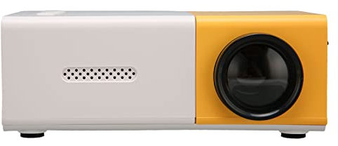 Mini Proiettore, Proiettore Cinematografico HD 1080P HiFi con Telecomando, Videoproiettore Portatile per Home Theater per Telefono, Tablet, Laptop, TV Stick, Compatibile con HDMI