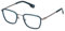 Fila Quadratisch Edelstahl Brillen in Black+bordeaux Top für Herren, Brille mit Sehstärke, optional mit Sonnenbrillen tönung oder Blaulichtfilter (Modell VFI718V)