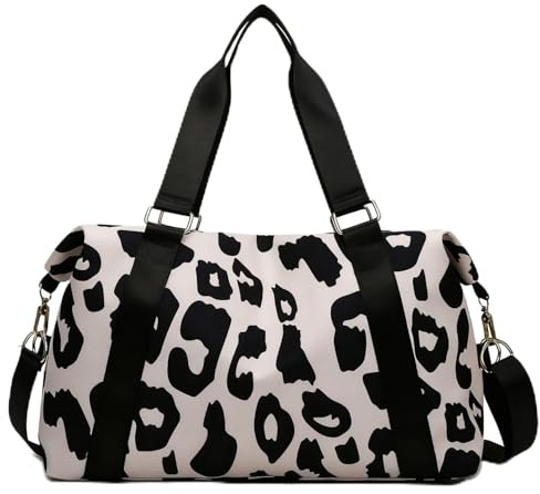 Outplea 20L Sporttasche für Damen, Klein Gym Tasche mit Nassfach Tasche, Wasserdicht Sport Tasche Rucksack, Duffel Bag Trainingstasche für Fitness, Schwarz