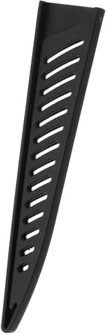 sourcing map Knife Cover Sleeves Blade Edge Guards for 6 Boning Knife Protector Universal Blade Sheath for Kitchen, Black