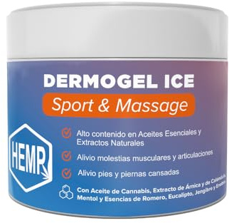 QKnatur - Crema Cannabis 500ml - Alivio Activo Músculos y Articulaciones - Dermogel Con Aceite de Cannabis, Árnica, Caléndula y otros Extractos Naturales - Alivio Pies, Piernas, Rodillas, Espalda
