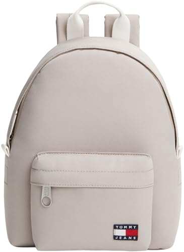 Tommy Jeans Damen Tjw ESS Daily Dome Backpack Aw0aw18648 Rucksack, BEIGE (Stone)