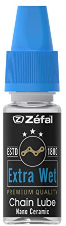 Zefal Unisex's Extra Wet Ceramic Chain Lube, Black, 10ml (Sample Size)